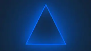 Css Glowing Neon Triangle | Css Tutorial