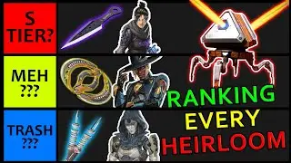 RANKING ALL HEIRLOOMS IN APEX LEGENDS SEASON 16| Apex Legends TIER LIST