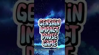 Genshin Impact Pause game - Mondstadt Edition