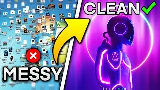 Make Your Desktop Look CLEAN! 🖥️ (Windows 10/11)