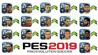 All GOLD to BLACK Ball Player Upgraded Ratings by KONAMI till 29/07/2018 || PES 2019