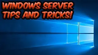 windows server 2019 tips and tricks