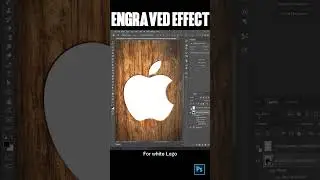Engraved effect logo/Text in Photoshop (EASY)