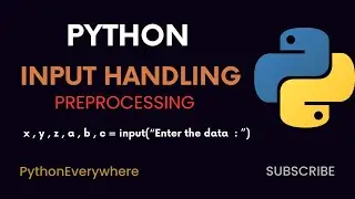 PYTHON HOW TO TAKE USER INPUT :  HANDLING & PREPROCESSING COMPLETE GUIDE #python #pythonforbeginners