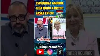 RISTO NO PUEDE CON ESPERANZA AGUIRRE TRAS MANIFESTACIÓN!!ZASKA EPICO  !