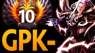 TOP 10 EU - GPK- INVOKER vs VIPER MID | Dota 2 Invoker