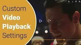 Playback Screen Settings of CnX Player | Best 4K HDR Media Player on Windows 10 