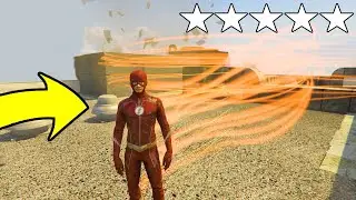 ME TRANSFORMEI NO FLASH E GANHEI SUPER VELOCIDADE NO GTA 5!!