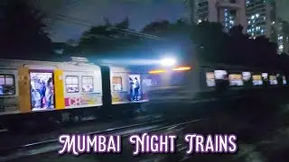 Dangerous Mumbai Night Trains | Parallel Action | Indian Trains | Mumbai Local Trains