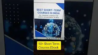 ☝ Download Ebook 📚 | Best Short Term Courses in India | Sunil Adhikari Ebook