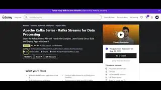 kafka streams udemy course by Stephan Maarek is bs, dont buy!