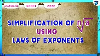 Number System | Simplification of N √a Using Laws of Exponents #Class9 #chapter1 #ncert