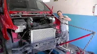 MERCEDES Vito. Вытяжка. Рихтовка. Наборка. Неудача(