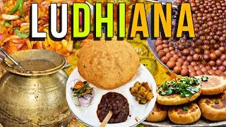 The Best Food in LUDHIANA | Chhole Bathure, Lakha DHABA Thali, Sarson Saag aur Makki Ki Roti