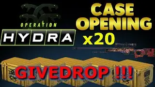 ПРОВЕРКА КЕЙСА ГИДРА НА САЙТЕ GIVEDROP (2020год) ЧЕСТНАЯ ПРОВЕРКА! Х20