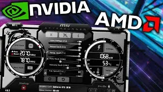 How to Overclock your PC GPU Nvidia & AMD Safely to Boost Performance using MSI Afterburner