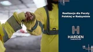 Budowa sortowni Poczty Polskiej w Radzyminie - generalny wykonawca Harden Construction
