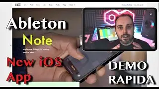 💥 ABLETON NOTE: 💥 LA NUEVA APP DE Ableton PARA iOS 📱 - IPAD DEMO