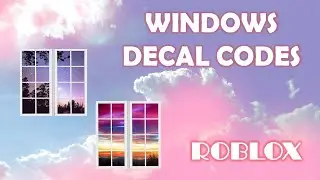 Window Decal Codes []Work at a Pizza Place/Bloxburg [] ROBLOX