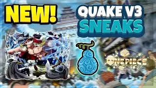 [AOPG] QUAKE V3 SNEAKS! (STRONGER THAN GEAR 5) A One Piece Game | Roblox