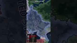 Russia Invades but Ukraine is part of USA #shorts #hoi4 #ukraine