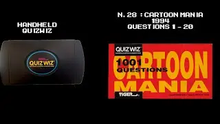 PokeCast : Quiz Wiz : #28 Cartoon Mania : Questions 1 - 20