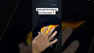 Asteroid Animation Tips in Procreate ☄️🤯 