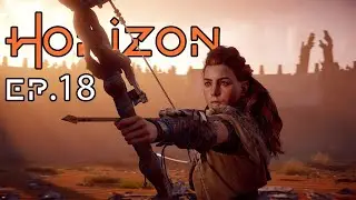 Horizon Zero Dawn ep.18: УЖАС СОЛНЦА Полное прохождение на Playstation5 в 4K Эксклюзив Sony