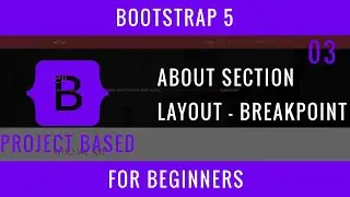 Bootstrap 5 For Beginners : 03 : 