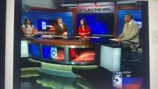 KTLA 5 News at 10pm close October 14, 2009