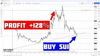 Обучение Трейдингу и Инвестициям по Криптовалюте SUI +128%