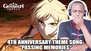 Genshin Impact Reaction | 4TH ANNIVERSARY THEME SONG: 