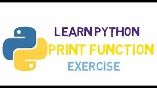 #3 Python Tutorial | Python Exercises For Beginners | Print Exercise  (HINDI)