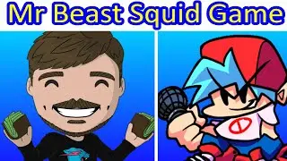 Friday Night Funkin' - V.S. Mr Beast - FNF MODS [VERY HARD] (Squid Game) 