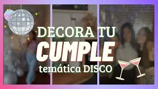Transformé mi sala para mi CUMPLEAÑOS ✨ | DIY decoración glam en color plateado