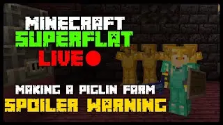 Voltage Productions LIVE - Building a Piglin Farm
