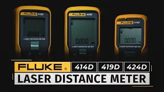 FLUKE 414D, 419D, 424D - professional grade scale distance meters