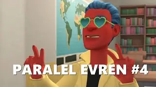 Paralel Evrende Öğrenciler öğretmenler ve Okul #4 