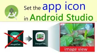 How to set the app icons in Android Studio