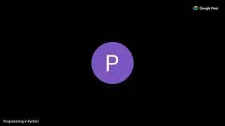 Week 8 Programming