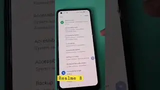how to off text to speech speaker icon in android  realme 8 android tricks