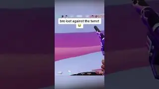 Bro Lost Against The Turret❗😭