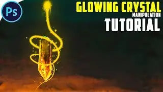 Glowing Crystal Manipulation Tutorial || Adobe Photoshop