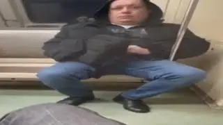 Мужик в метро и хеллоу мир манера крутит мир зделали карцерт