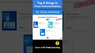 Top 6 things about  Power Automate Desktop | #shorts #AutomationTools #AutomationSimplified