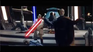 Obi-Wan Vs Dooku Outtake Remastered