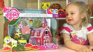 Май литл пони Домик Бабушки Смит Яблочная ферма My Little pony The house Granny Smith Apple farm