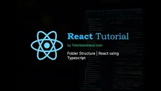 Learn to create folder structure in react