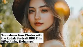 Create a Kodak Portrait 800 Film Look
