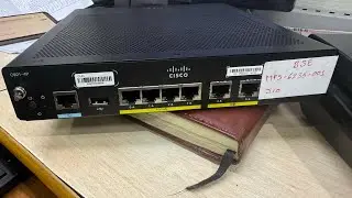 CISCO 900 SERIES ROUTER UNBOXING